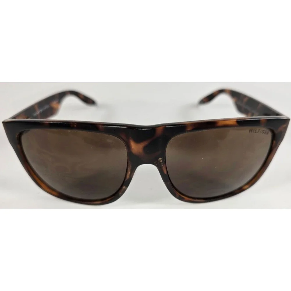 Tommy Hilfiger “Tanner” MP OM302 Square Sunglasses – Tortoise Frame